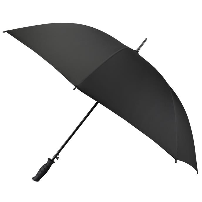 totes® Auto Open Golf Black Umbrella 